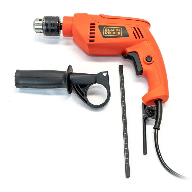 Taladro Percutor Black & Decker Hd555 - 550w