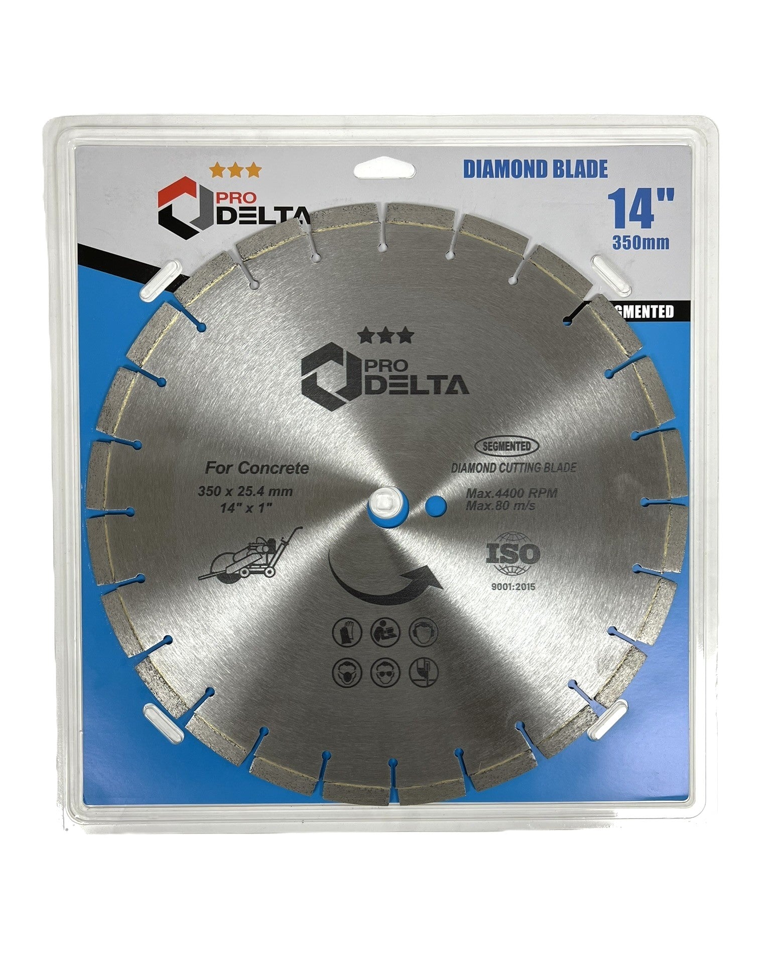 Disco diamantado 14” (350 mm x 25.4 mm)