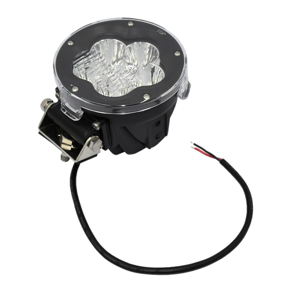 Foco faenero redondo LED 9 a 32 volts