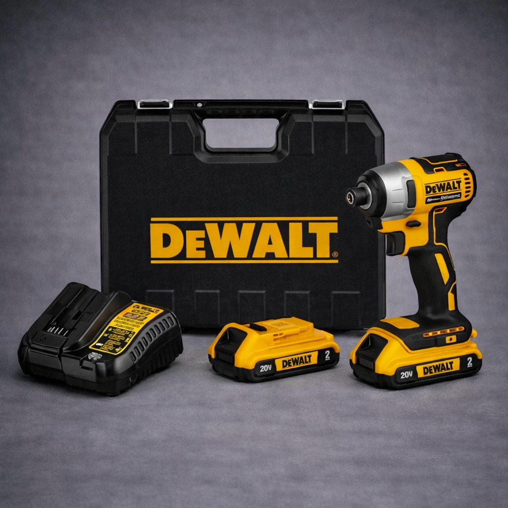 Kit Atornillador Impacto DEWALT 1/4" 20V DCF7871D2