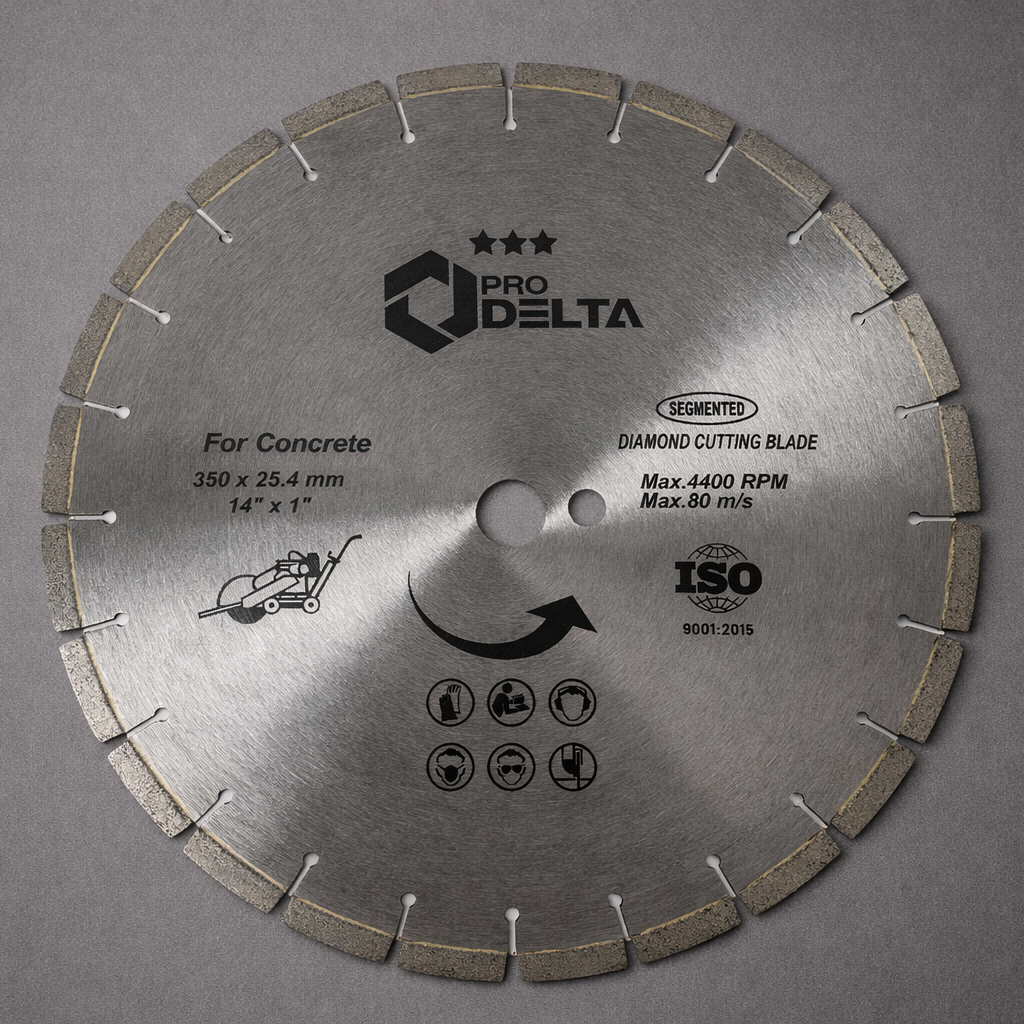Disco diamantado 14” (350 mm x 25.4 mm)