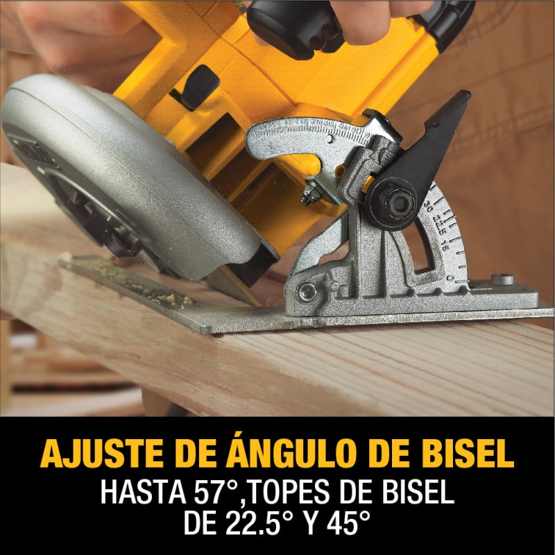 Kit de Sierra Circular Eléctrica de 7-1/4" (185mm) de 1800W